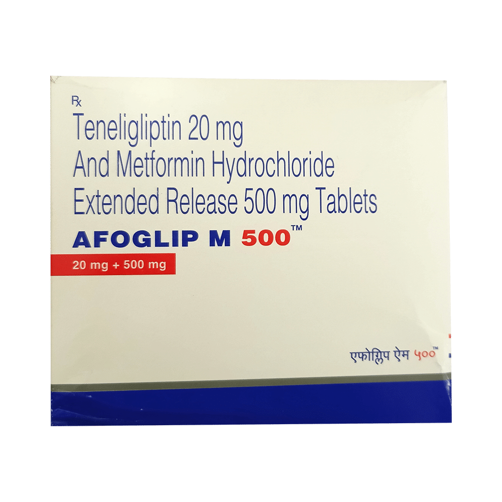 Afoglip M  500 Tablet ER