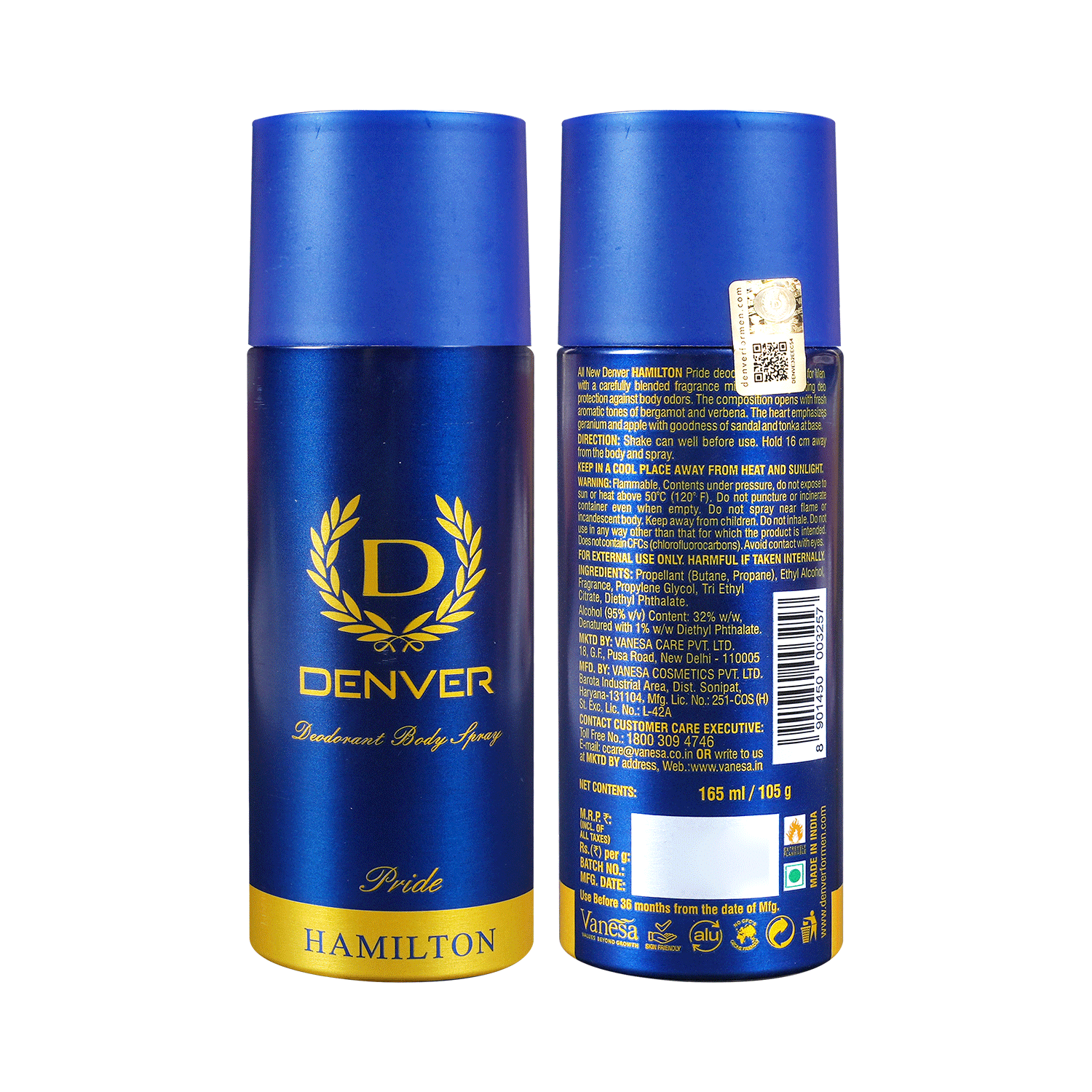 Denver Hamilton Deo Body Spray Pride