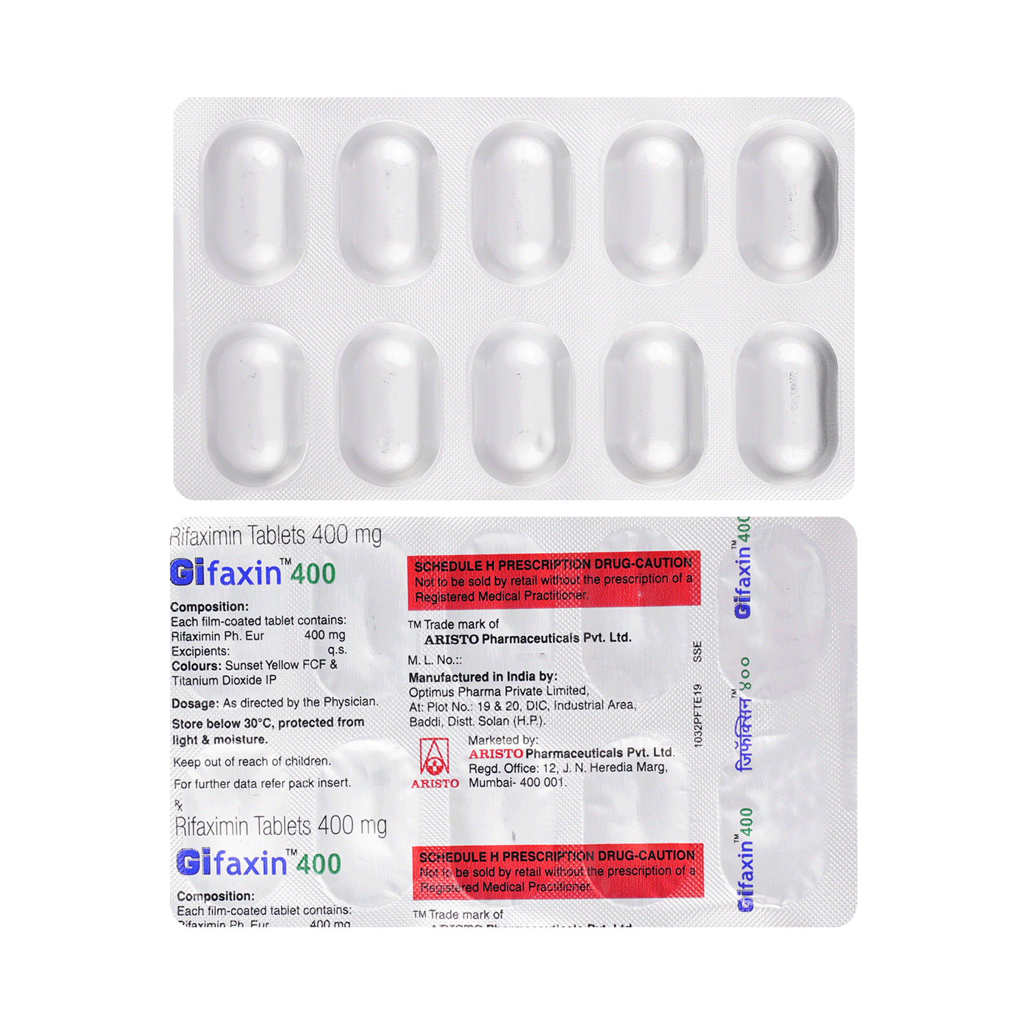 Gifaxin  400 Tablet