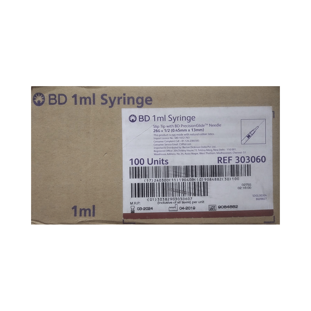 BD REF 303060 1ml Syringe Syringe