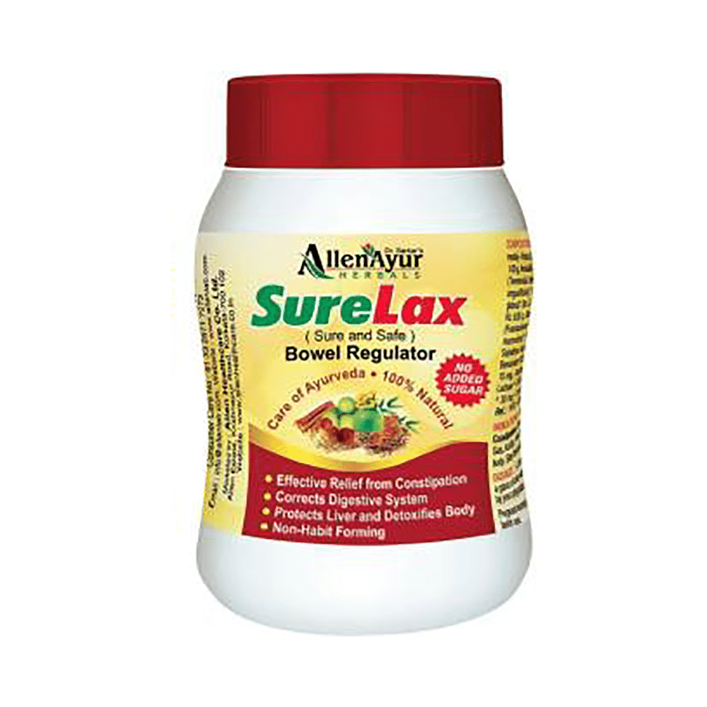 Dr. Sarkar's Allen Ayur Herbals SureLax Bowel Regulator (300gm Each)