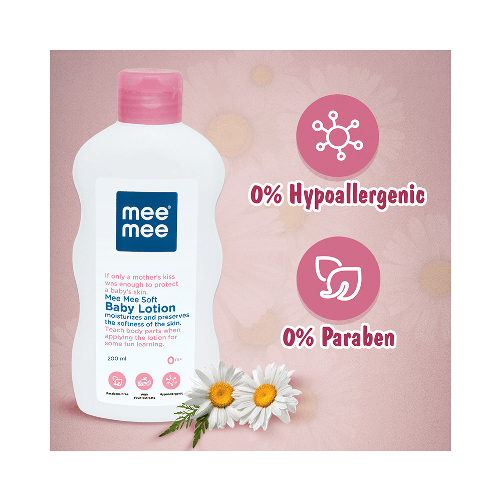 Mee Mee Soft Baby Lotion With Fruit Extract (200ml Each)