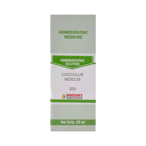 Bakson's Homeopathy Cocculus Indicus Dilution 200