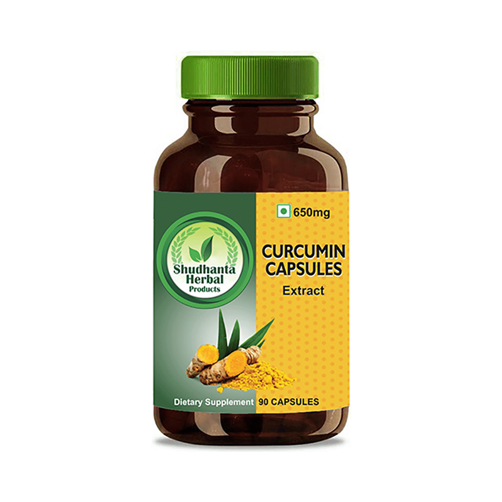 Shudhanta Herbal Curcumin 650mg Capsule