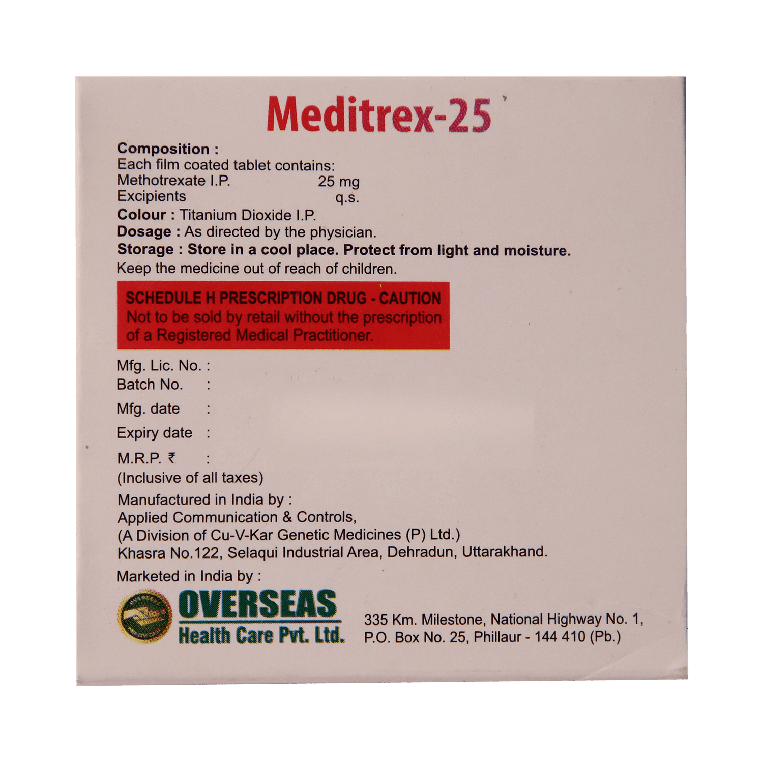 medicine