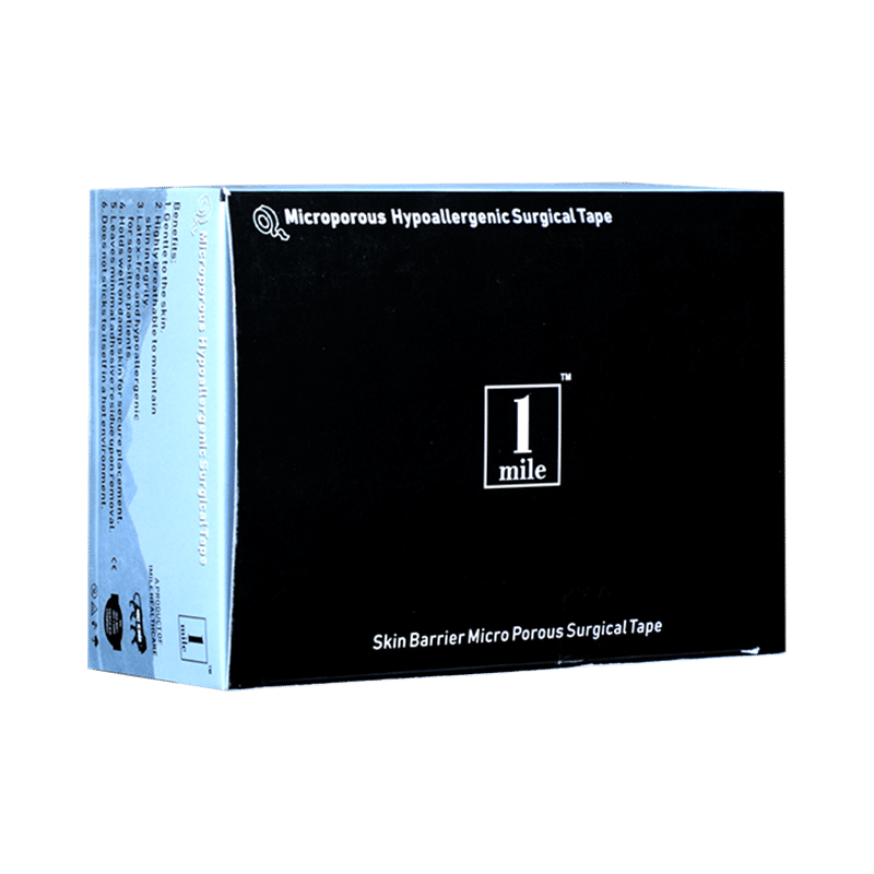 1Mile 7.5cm White Microporous Hypoallergenic Surgical Tape