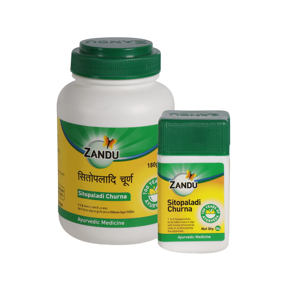 Zandu Ayurvedic Sitopaladi Churna | Acts As An Expectorant