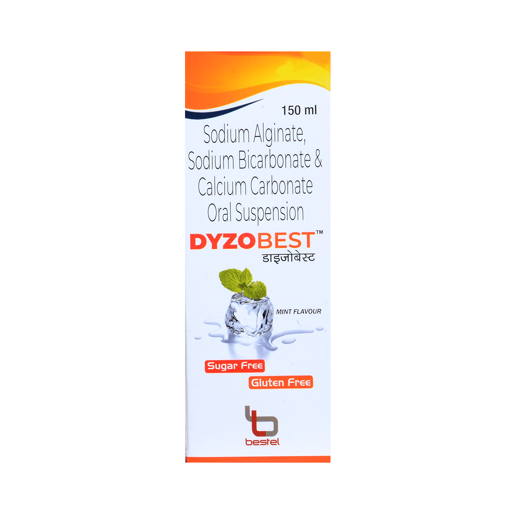 Dyzobest Oral Suspension Mint Sugar Free & Gluten Free