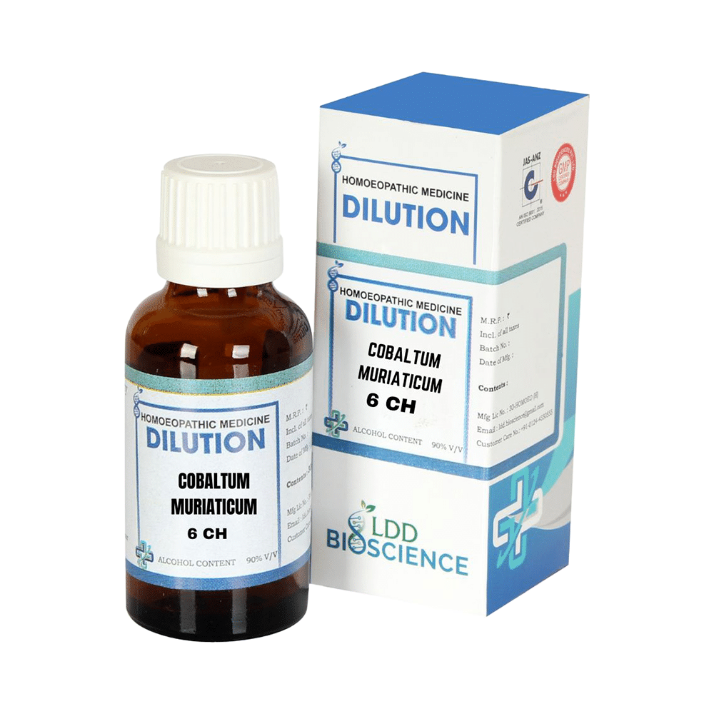 LDD Bioscience Cobaltum Muriaticum Dilution 6 CH