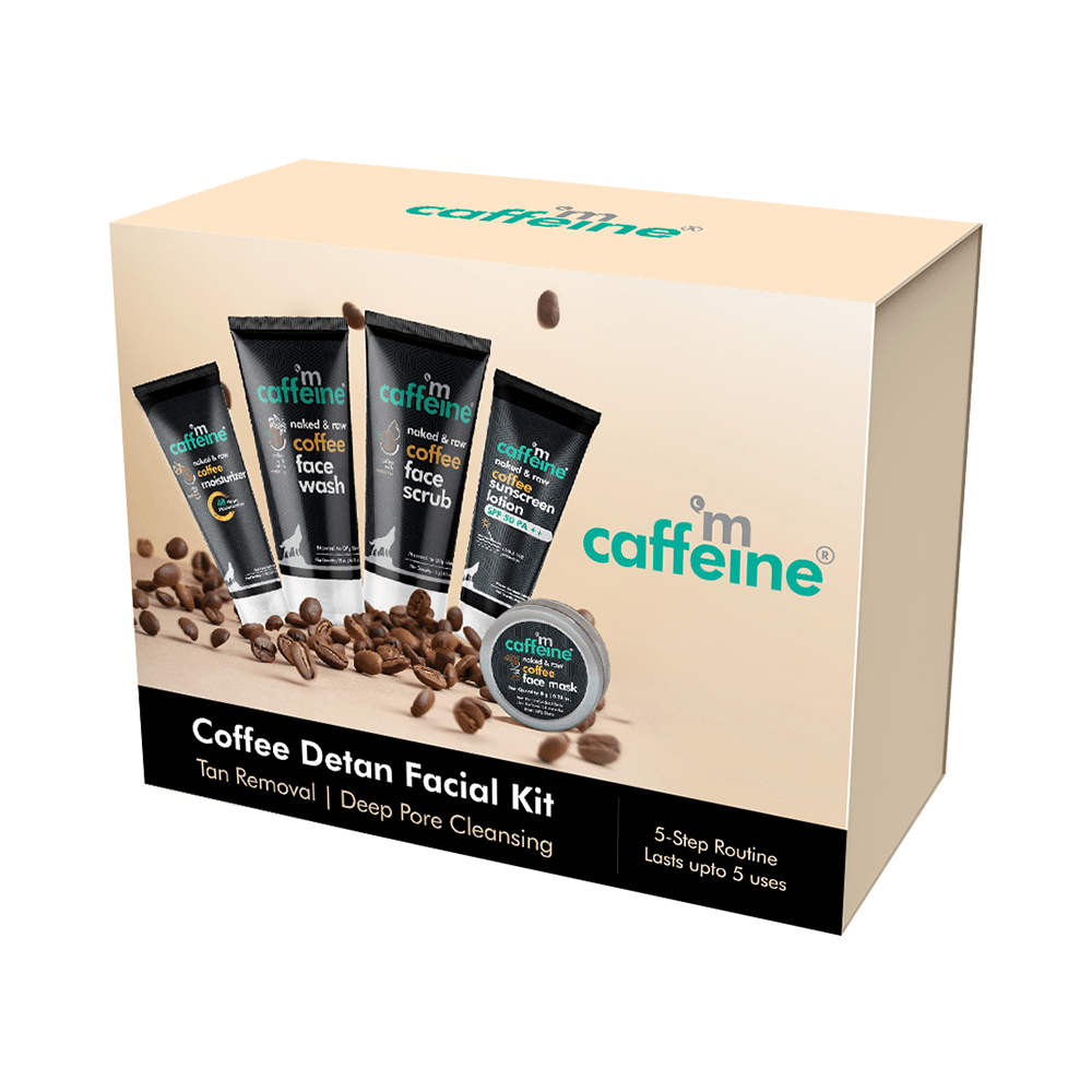 mCaffeine Coffee Detan Facial Kit