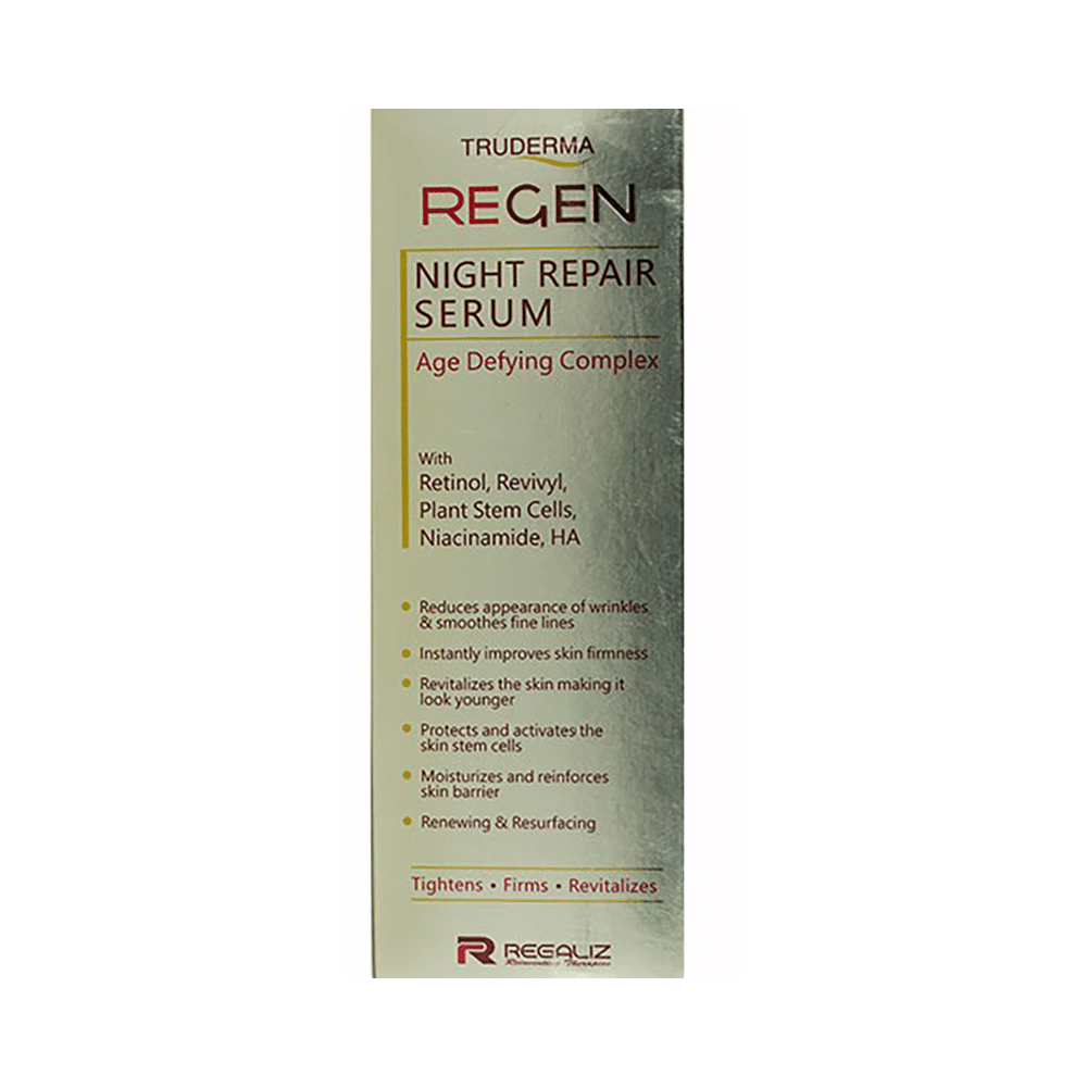 Regaliz Truderma Regen Night Repair Serum
