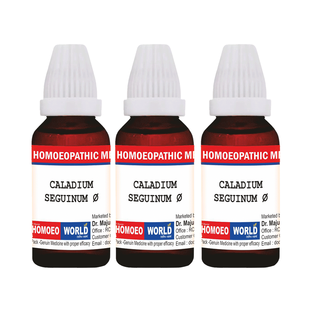 Dr. Majumder Homeo World Caladium Seguinum Mother Tincture (30ml Each)