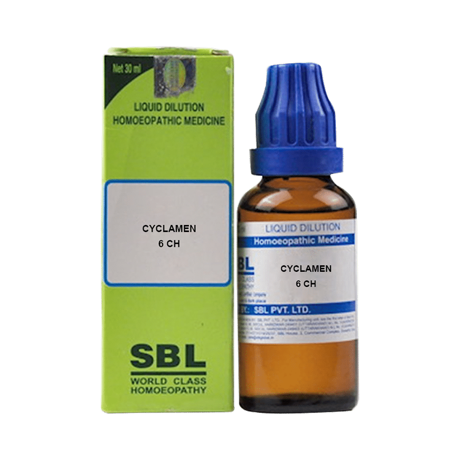 SBL Cyclamen Dilution 6 CH