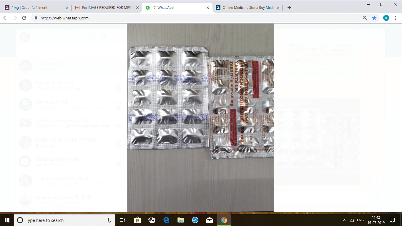 Targit-H 40/12.5mg Tablet