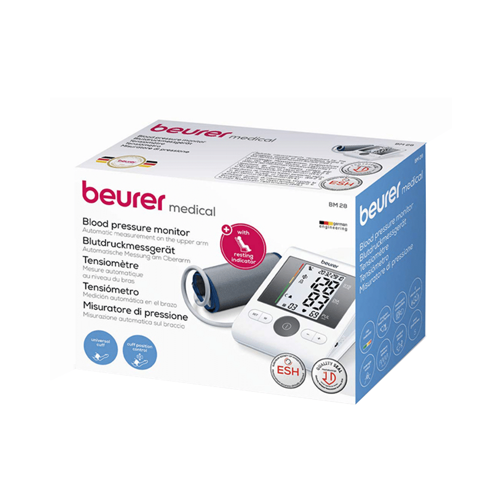 Beurer BM 28 Upper Arm Blood Pressure Monitor White