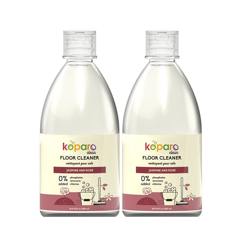 Koparo Jasmine and Rose Floor Cleaner (500ml Each)
