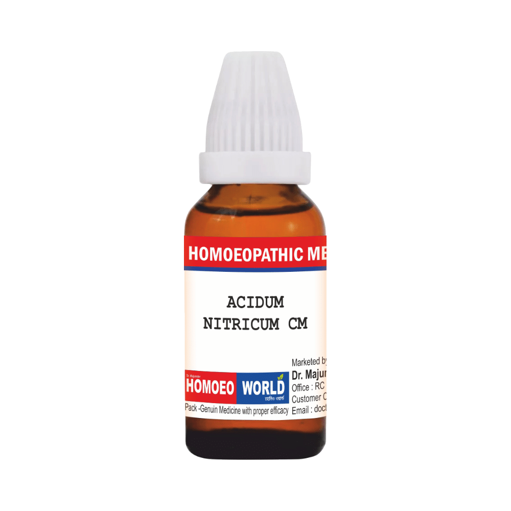 Dr. Majumder Homeo World Acidum Nitricum Dilution (30ml Each) CM