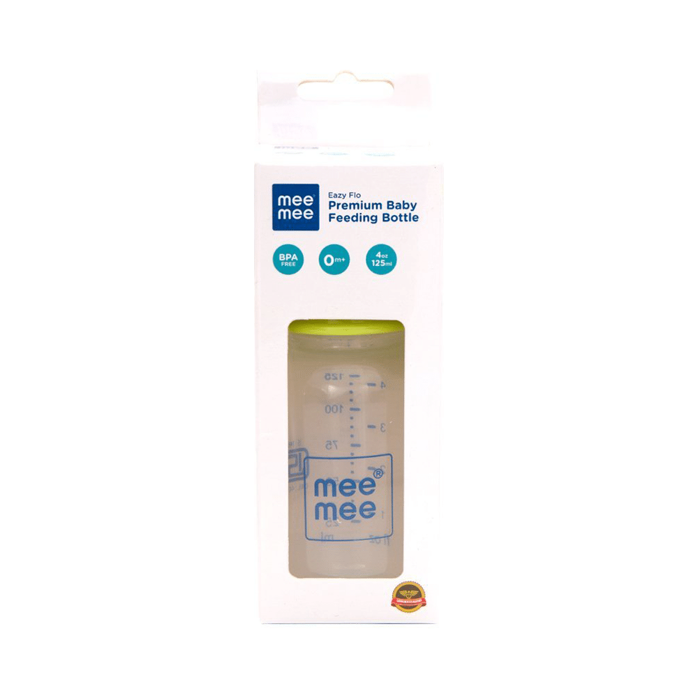 Mee Mee Eazy Flo Premium Baby Feeding Bottle Green