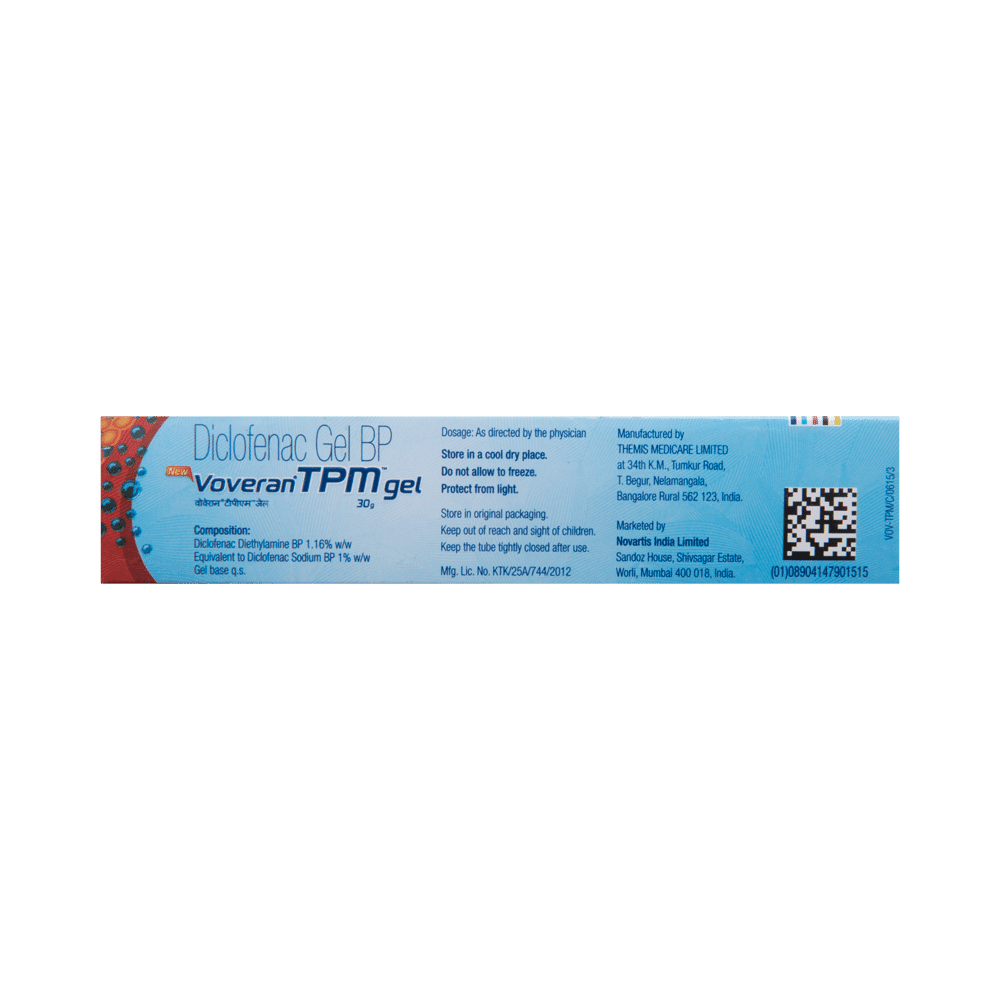 Voveran TPM Diclofenac Pain Relief Gel
