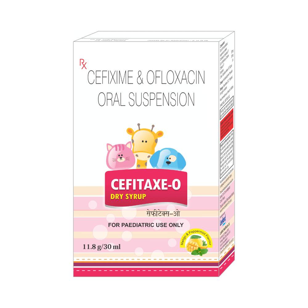 Cefitaxe O Oral Suspension Mango & Peppermint