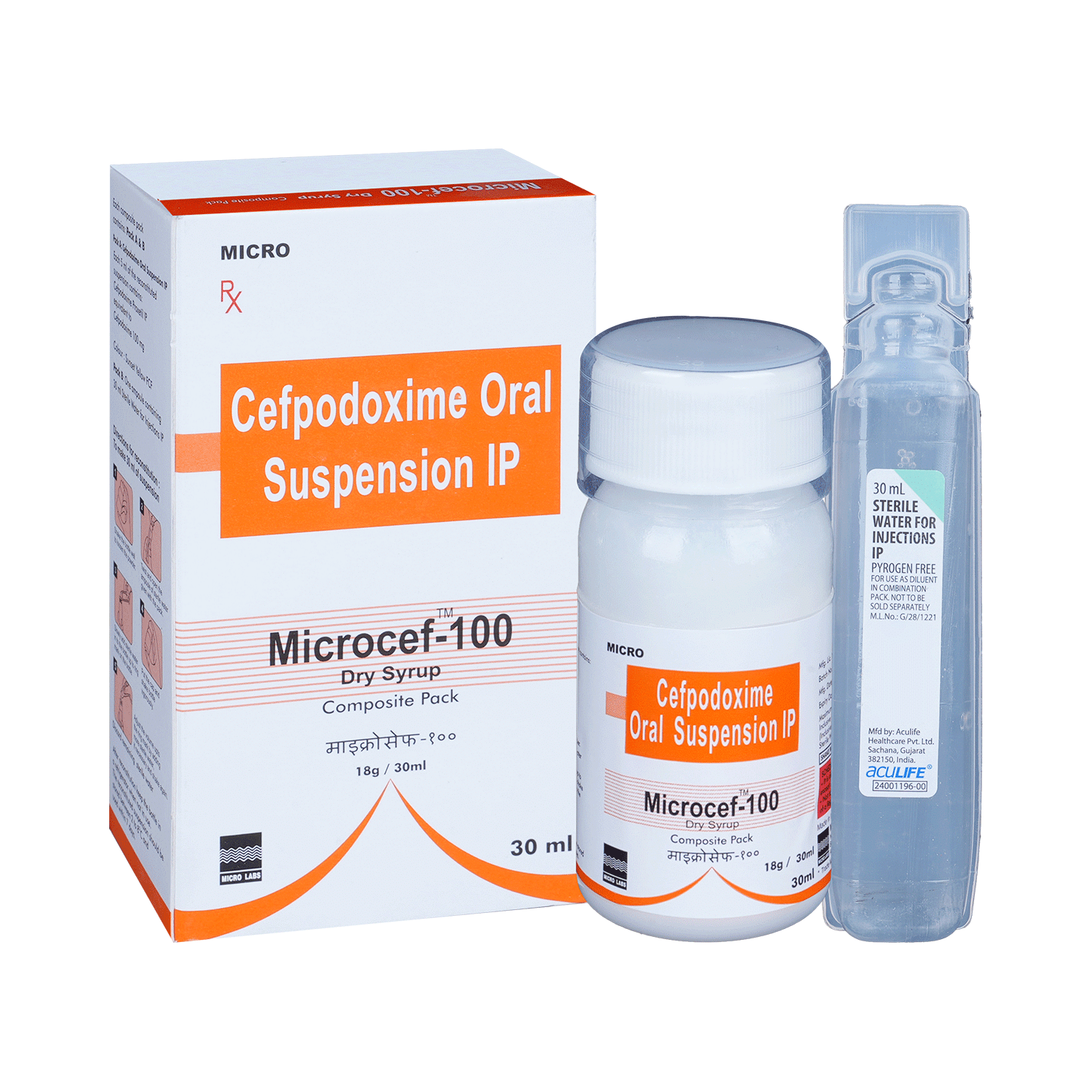 Microcef 100 Oral Suspension