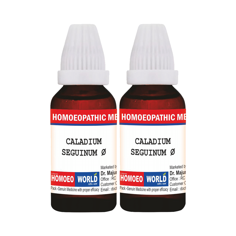 Dr. Majumder Homeo World Caladium Seguinum Mother Tincture (30ml Each)  Q