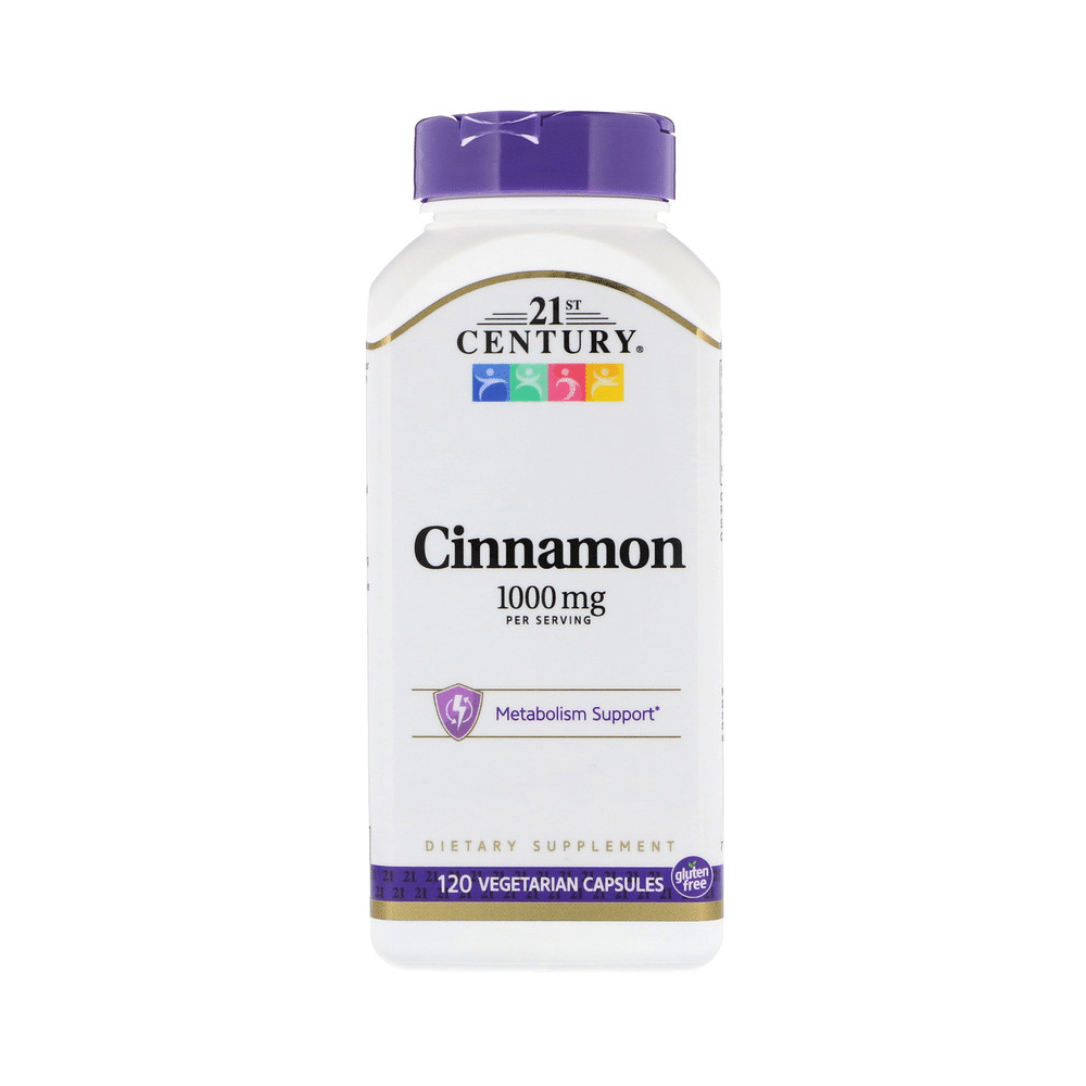 21st Century Cinnamon 500mg Vegetarian Capsules