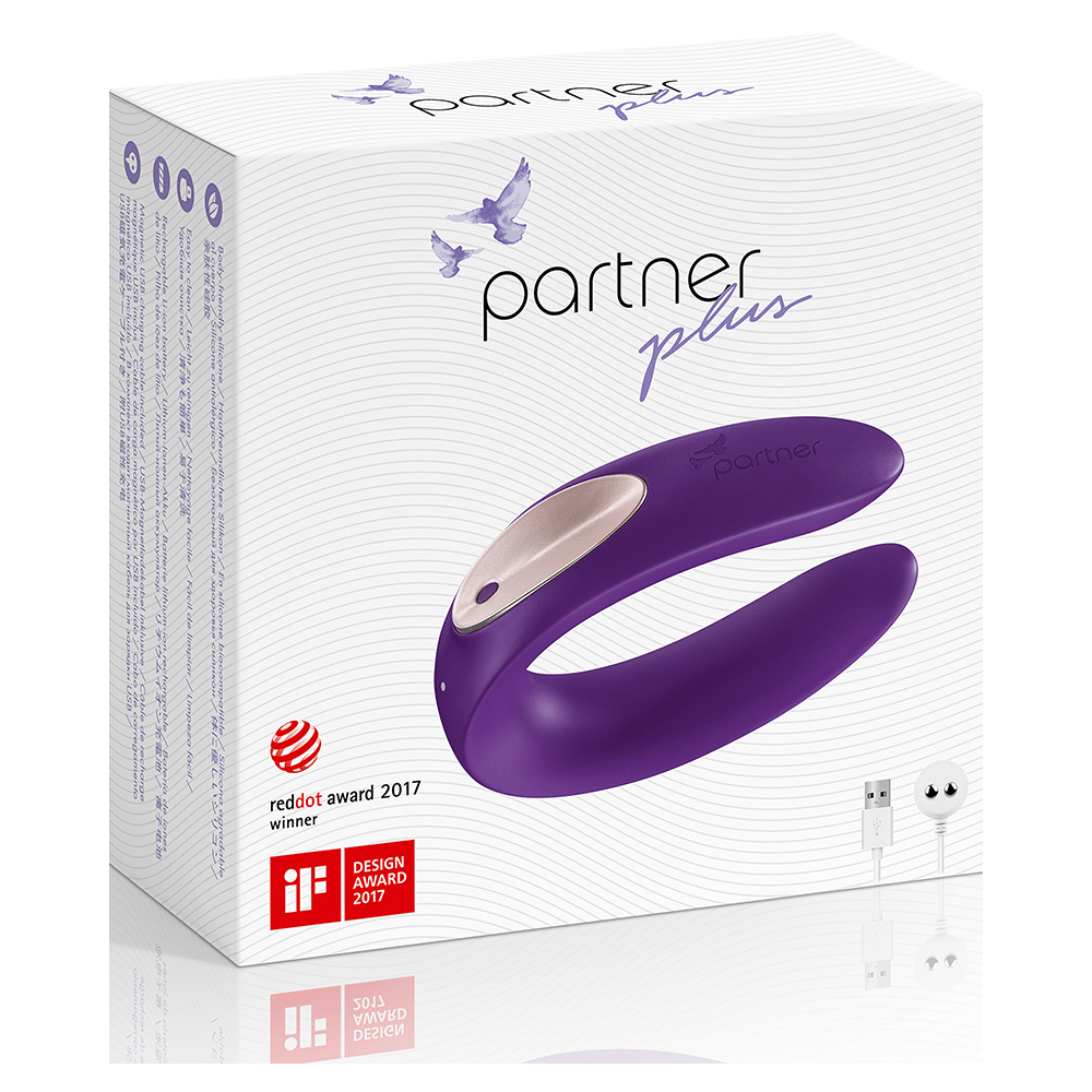 Satisfyer Partner Plus USB Rechargeable Couple Body Massager