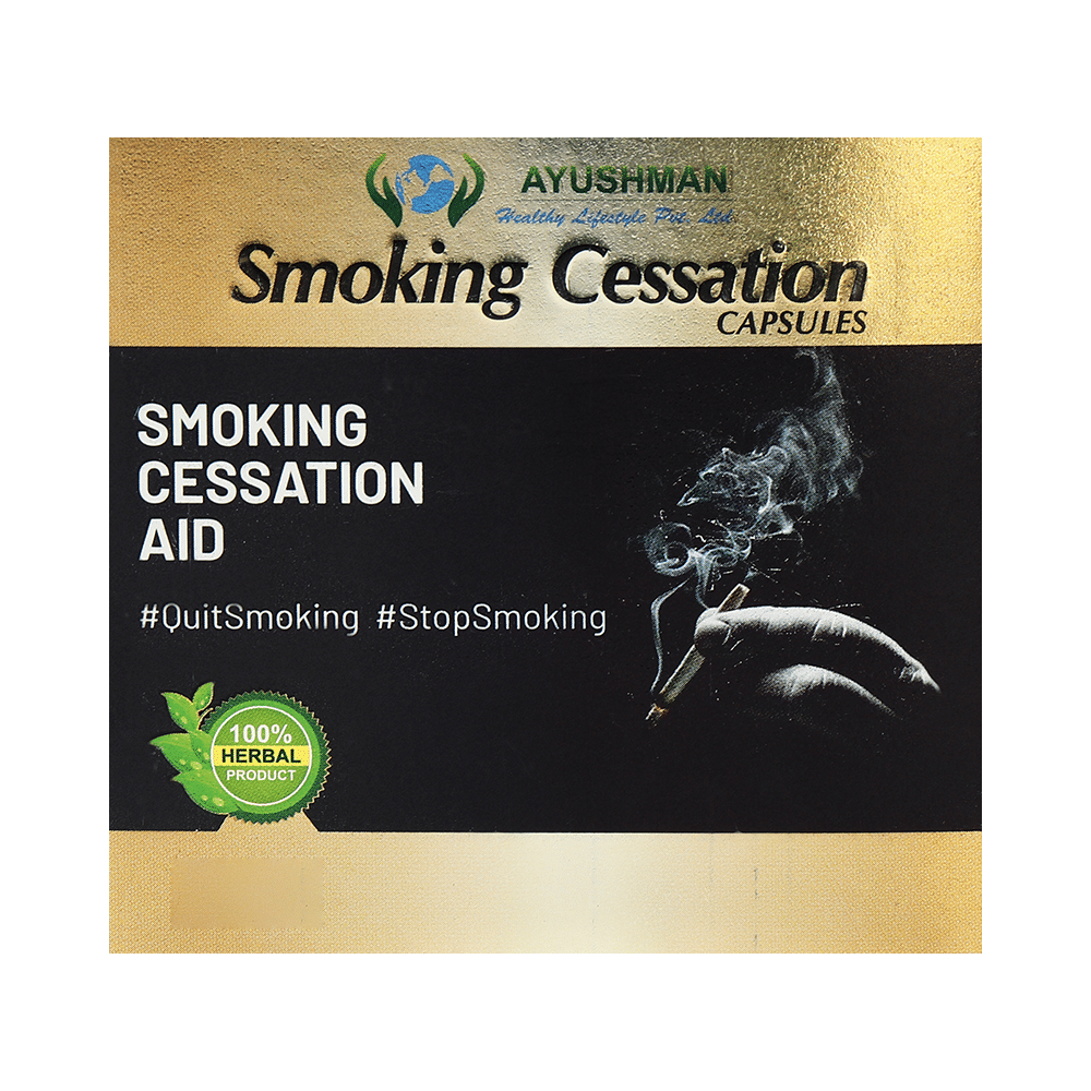 Ayushman Smoking Cessation Aid Capsule (100 Each)