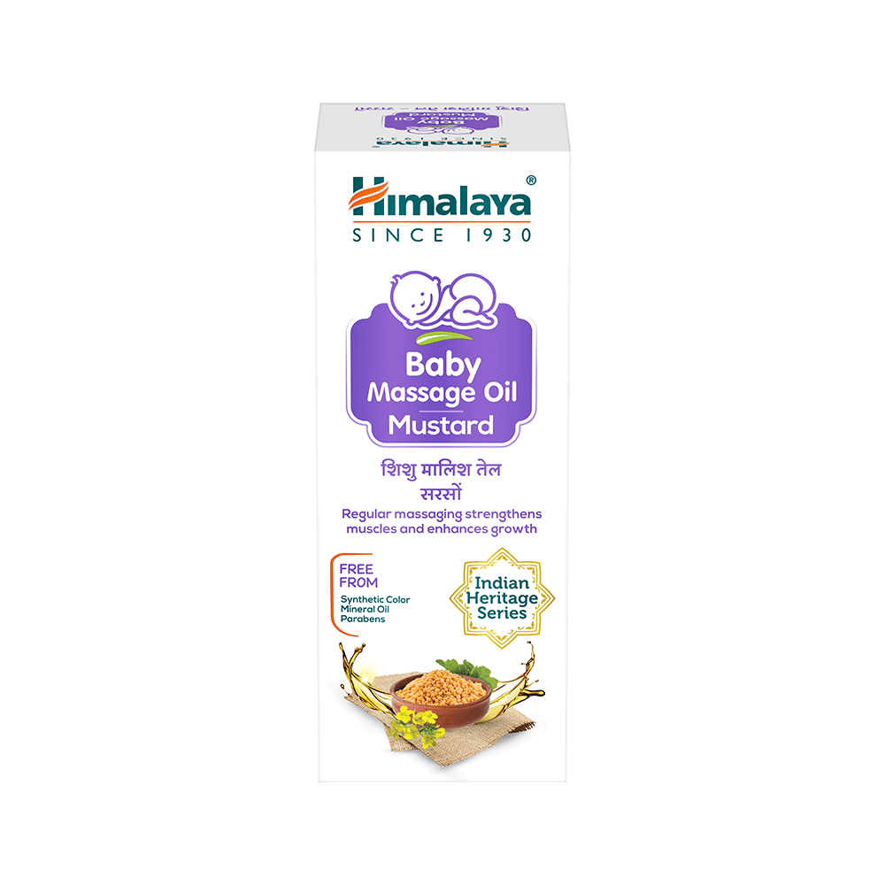 Himalaya Baby Massage Oil Mustard