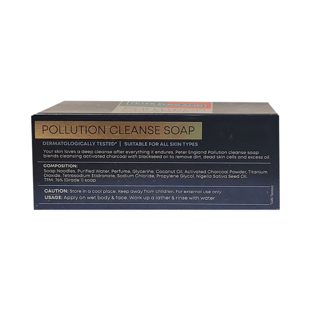 Peter England Pollution Cleanse Soap Paraben Free - Image 2