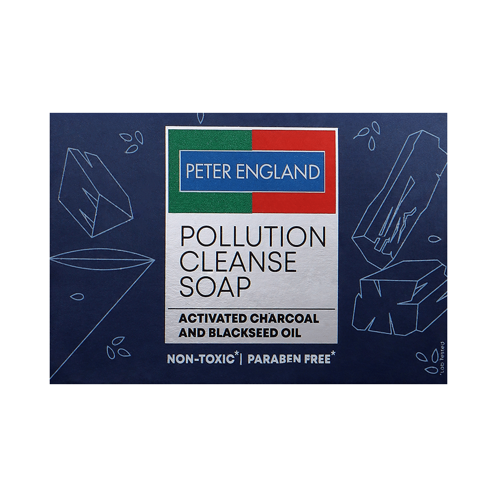 Peter England Pollution Cleanse  Soap Paraben Free