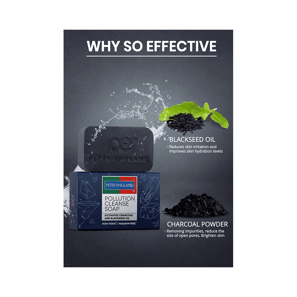 Peter England Pollution Cleanse Soap Paraben Free - Image 5