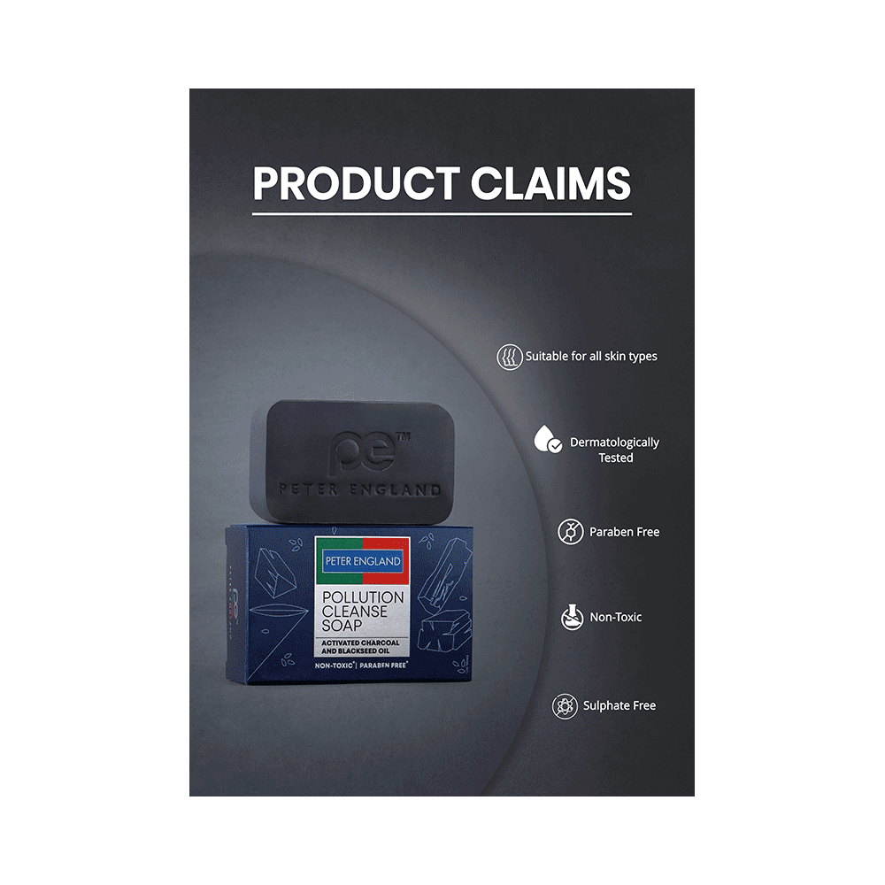 Peter England Pollution Cleanse Soap Paraben Free - Image 6