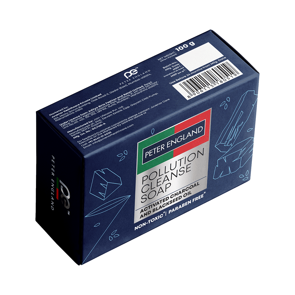 Peter England Pollution Cleanse Soap Paraben Free - Image 3