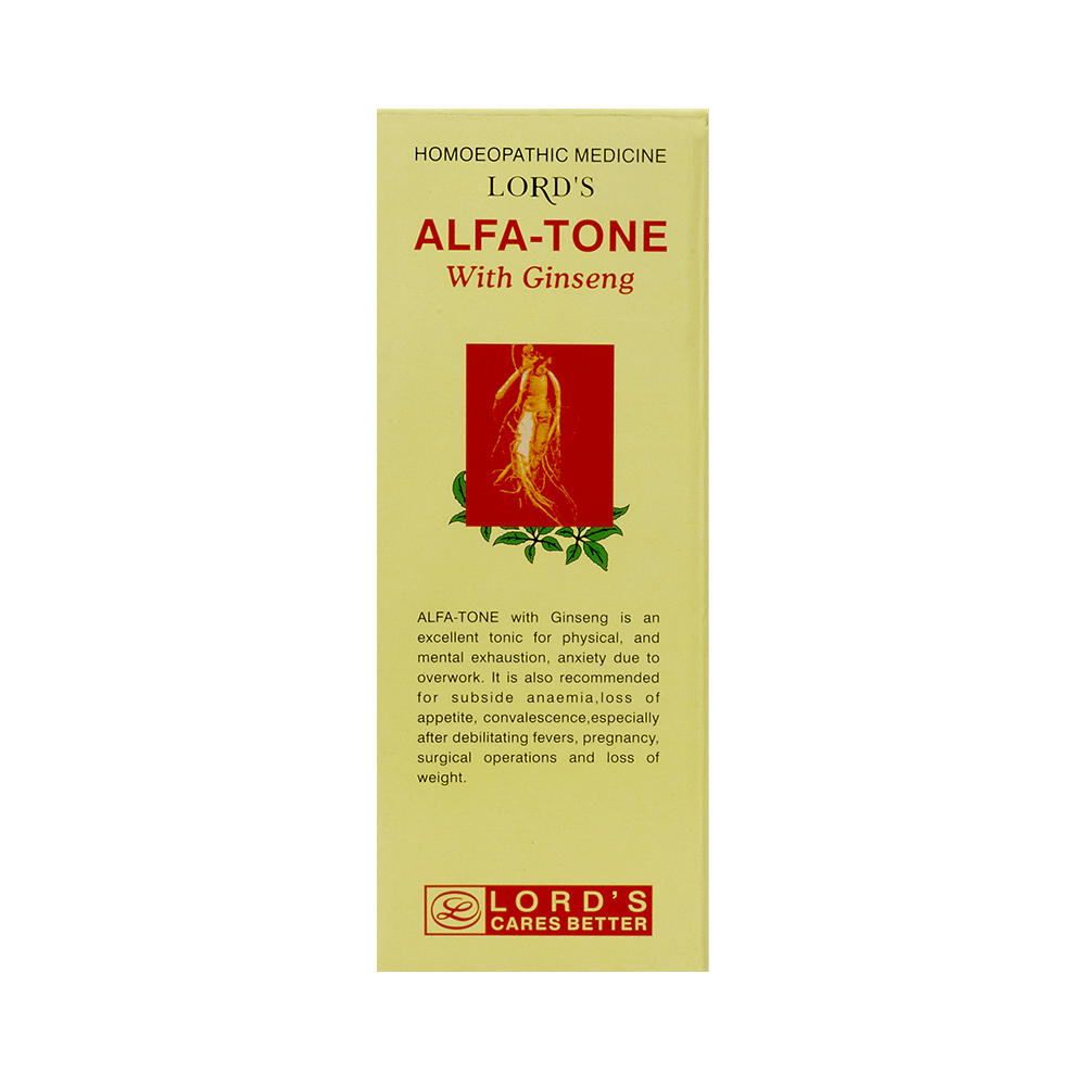 Lord's Alfa-Tone With Ginseng Tonic