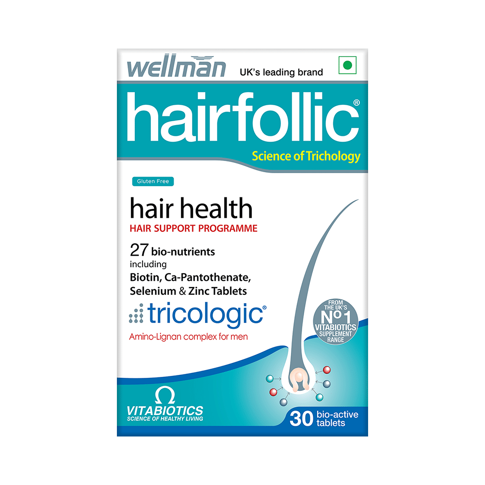 Wellman Hairfollic Hair Supplement Tablet