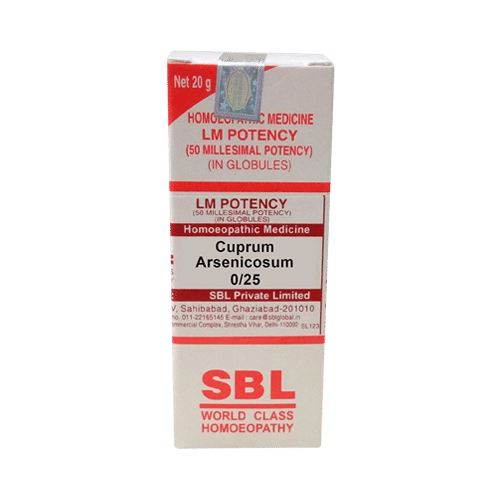 SBL Cuprum Arsenicosum 0/25 LM