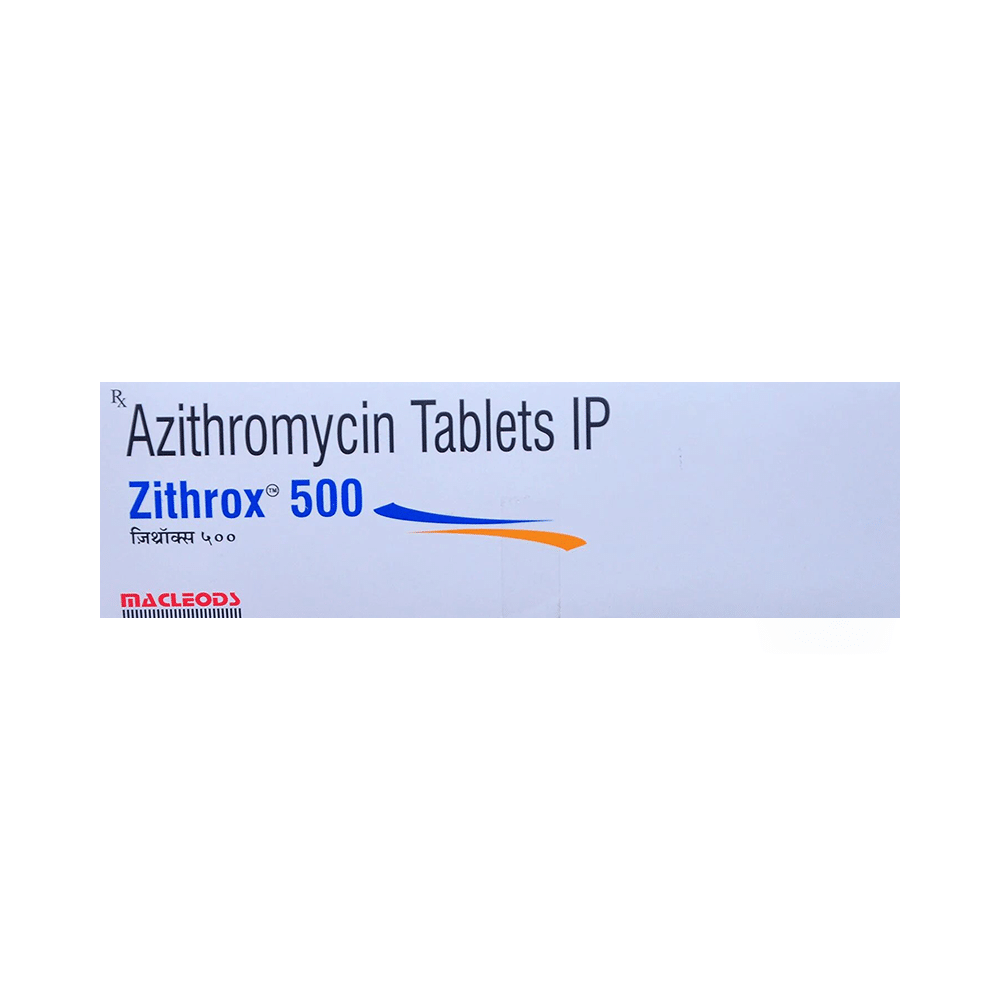 Zithrox 500 Tablet