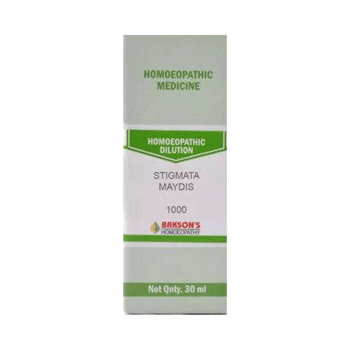 Bakson's Homeopathy Stigmata Maydis Dilution 1000 CH