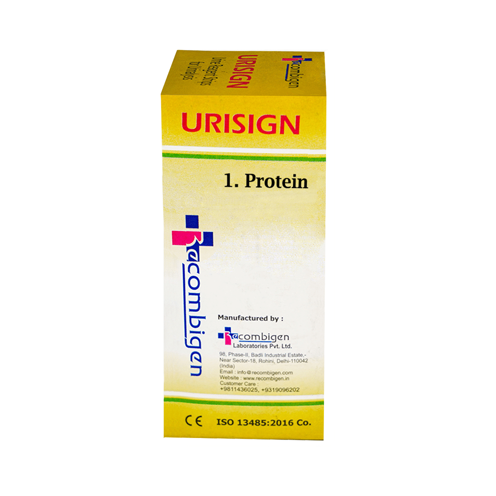 Recombigen Urisign 1 Parameter Reagent Strips for Protein Analysis