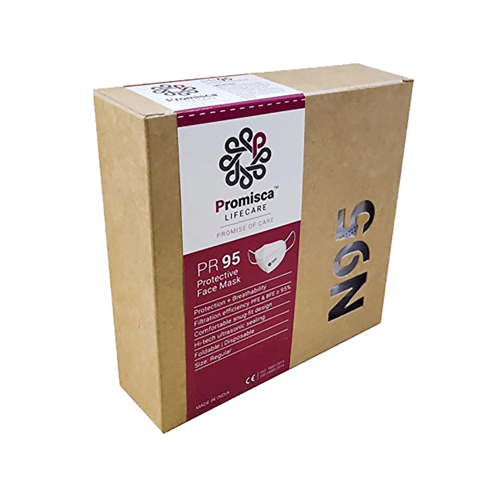 Promisca PR 95 N95 Protective Face Mask Regular White