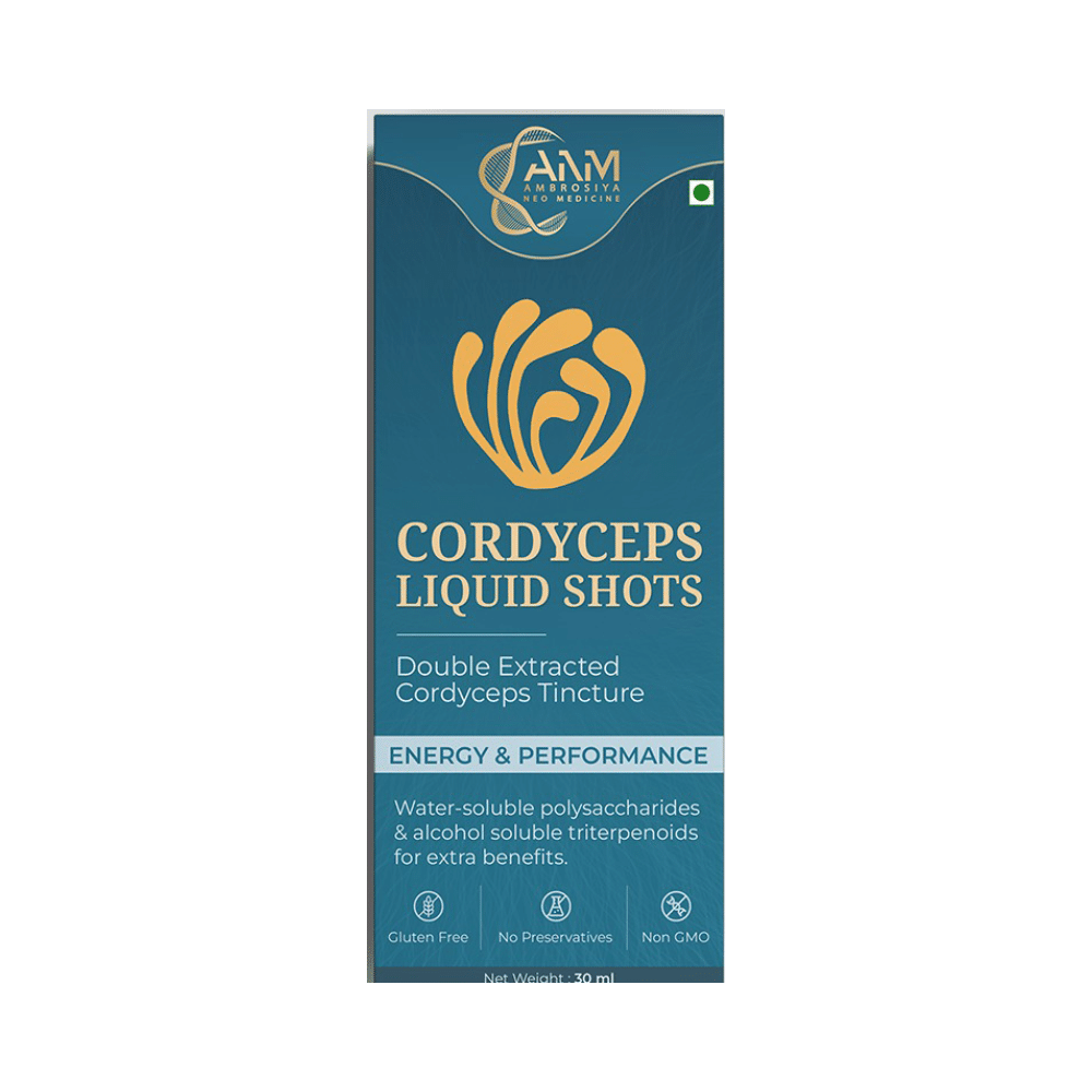 Ambrosiya Cordyceps Liquid Shots