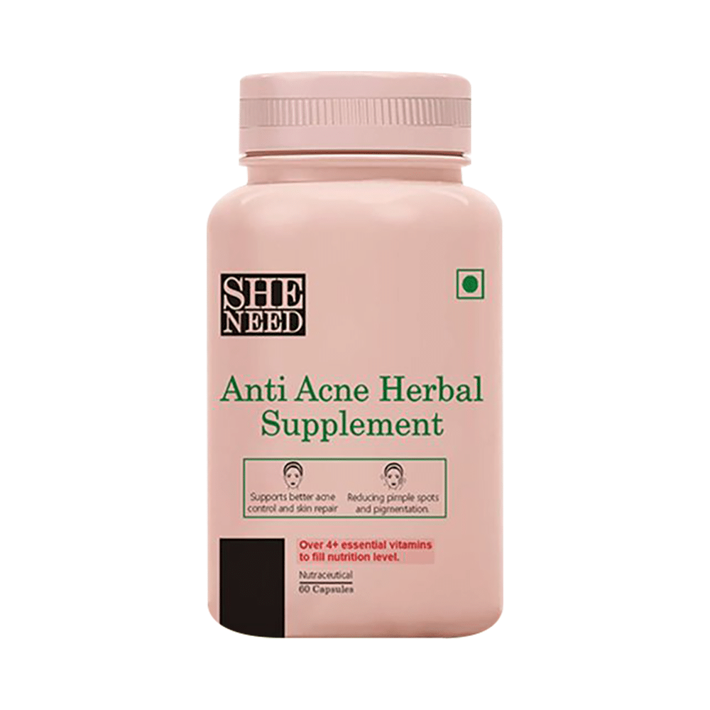 SheNeed Anti-Acne Herbal Supplement Capsule