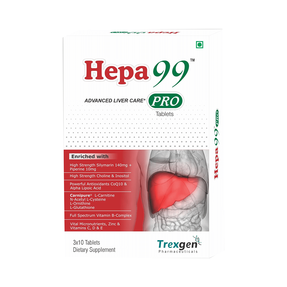 Trexgen Hepa 99 Pro Advanced Liver Care Tablet