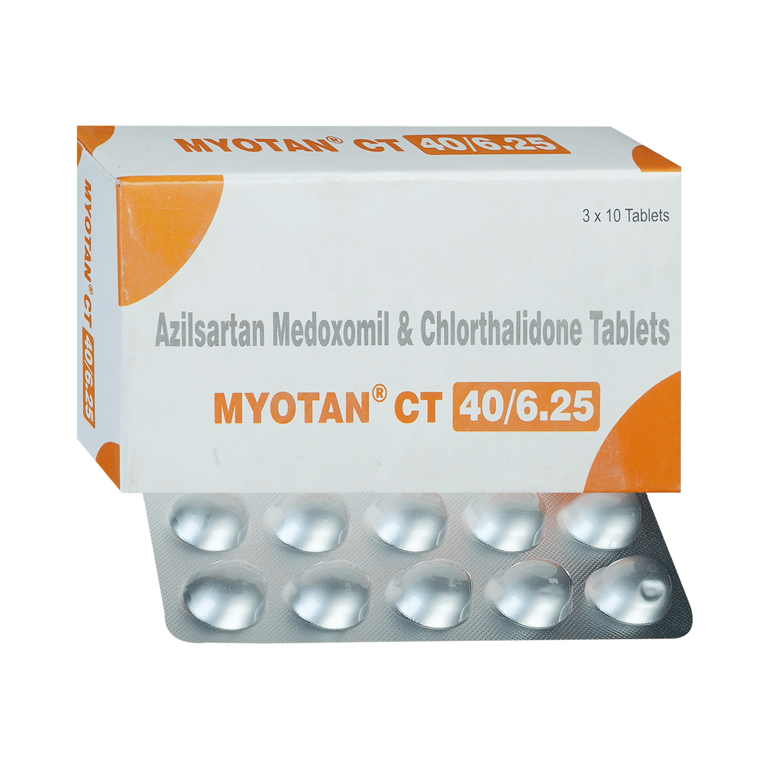 Myotan CT 40/6.25 Tablet