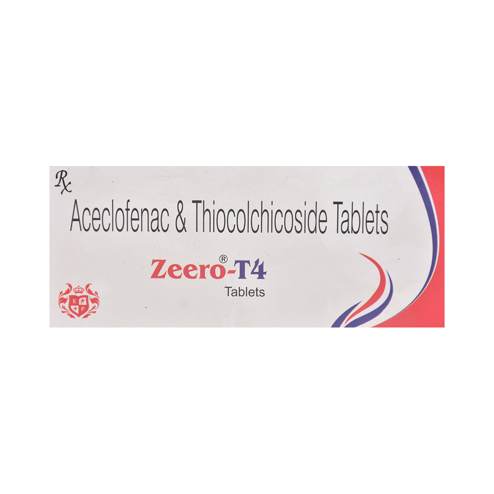 Zeero T 100mg/4mg Tablet