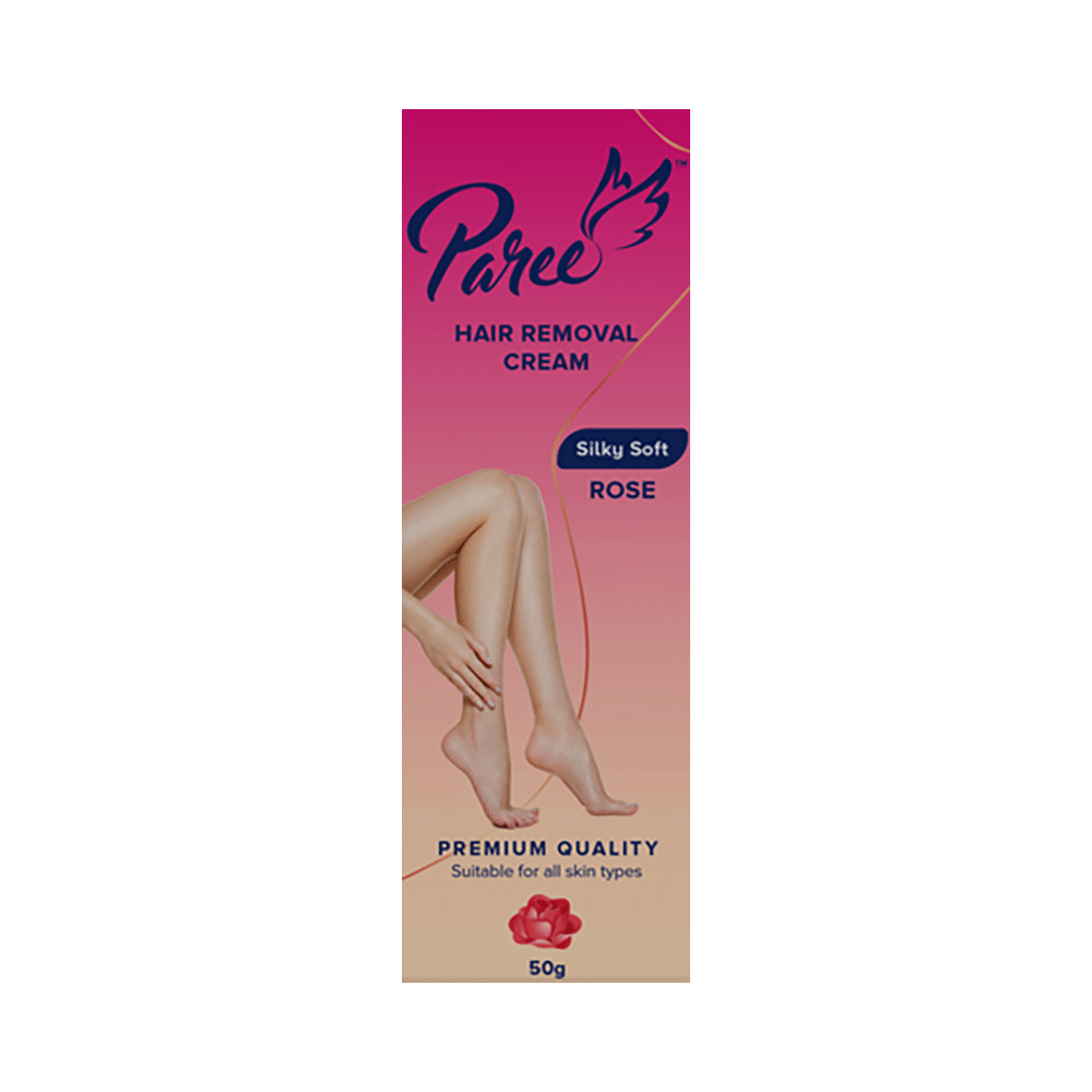 Paree Hair Removal Cream Silky Soft Rose