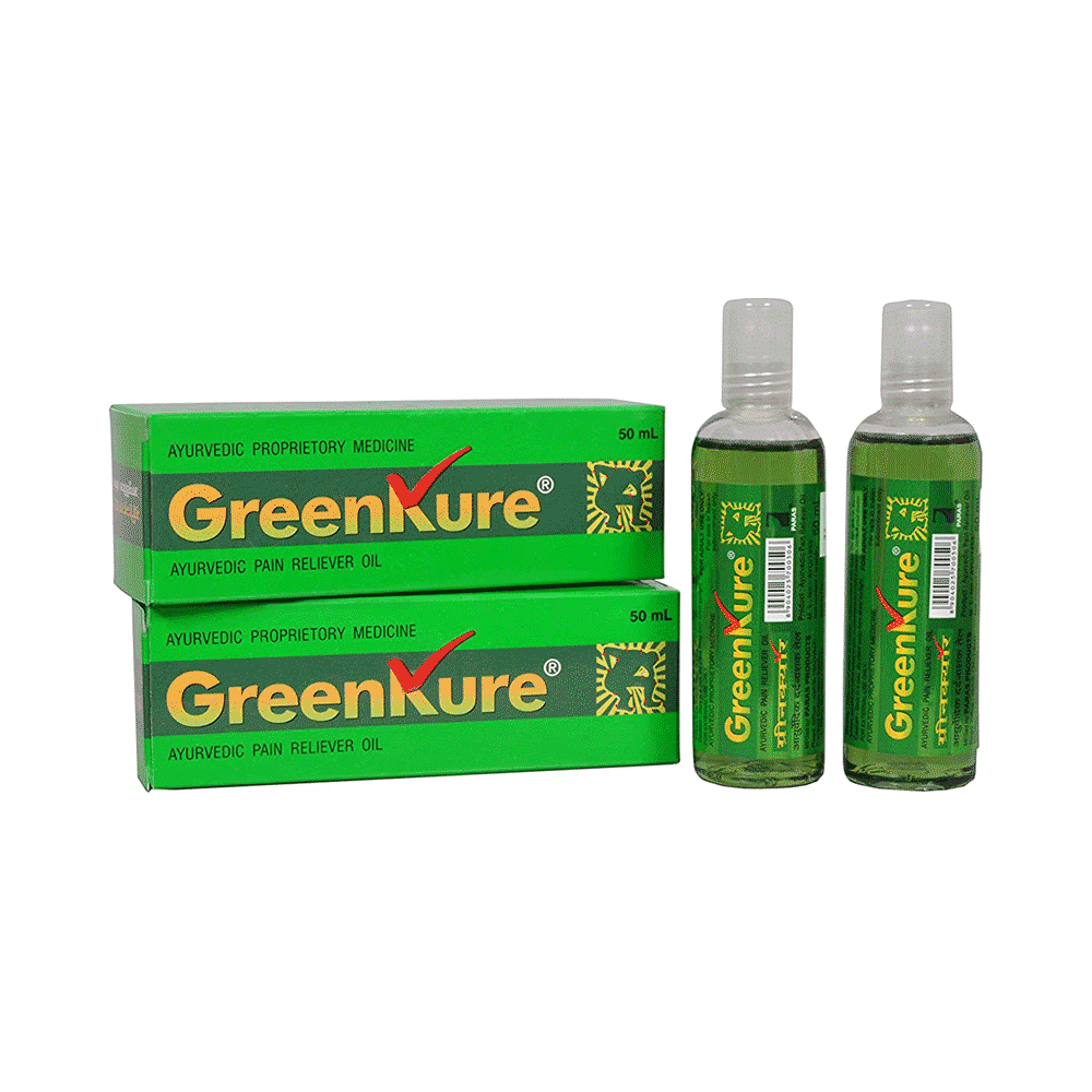 Greenkure Pain Relief Oil (50 ml Each)
