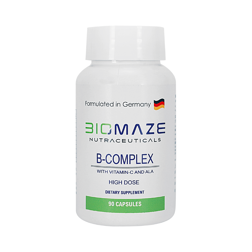 Biomaze Nutraceuticals B-Complex with Vitamin C and ALA Capsule